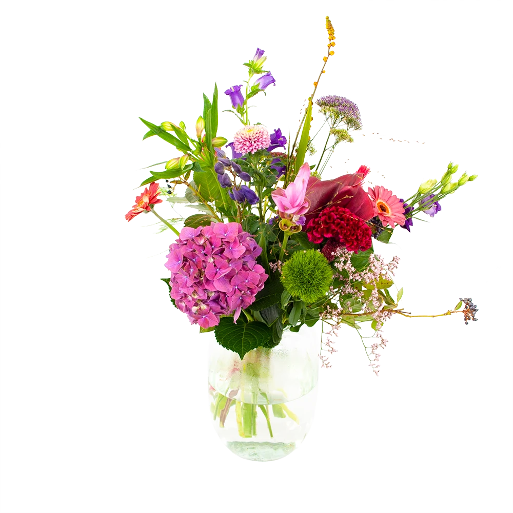 Boeket Paarse Passie Groot 1 Boeket Paarse Passie Groot