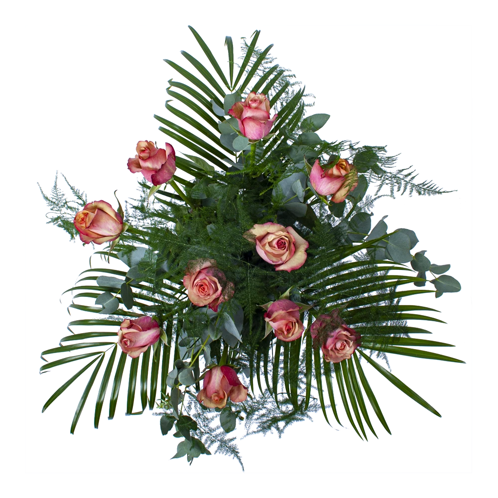 Boeket Rosa Roze Middel 2 Boeket Rosa Roze Middel - Afbeelding 2