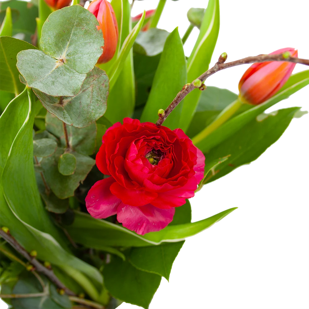 Boeket Vrolijk Roze Klein 2 Boeket Vrolijk Roze Klein - Afbeelding 2