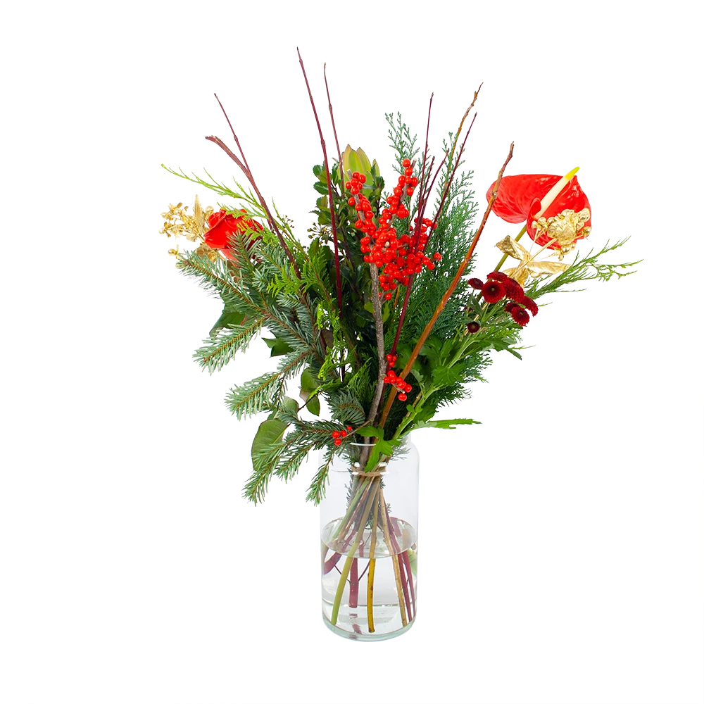 Boeket Winterpret Middel 1 Boeket Winterpret Middel