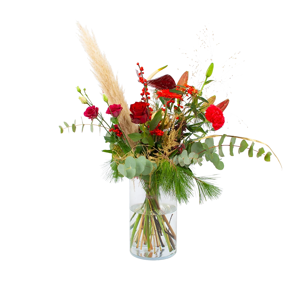 Boeket Winterse Pluim Klein 1 Boeket Winterse Pluim Klein