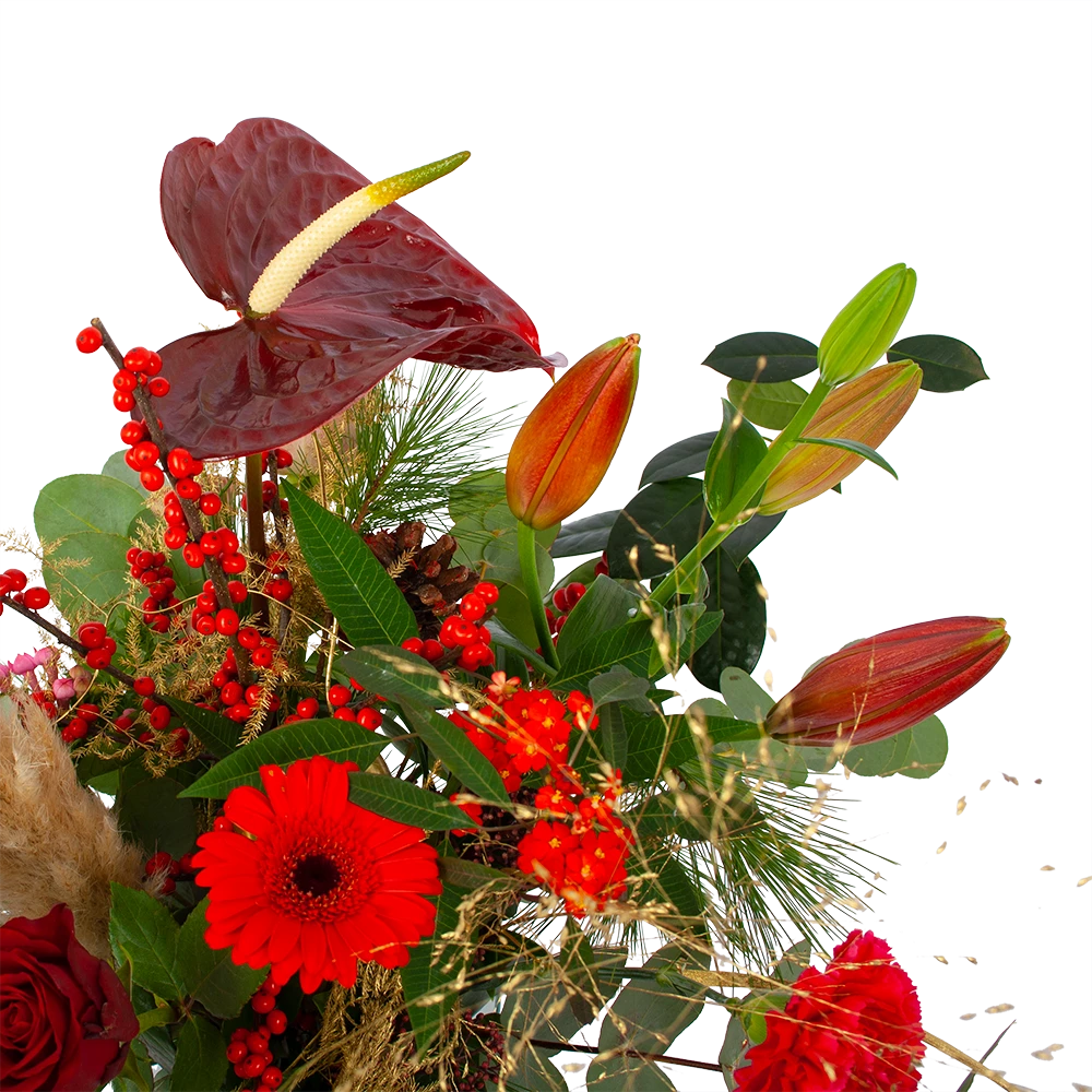 Boeket Winterse Pluim Groot 3 Boeket Winterse Pluim Groot - Afbeelding 3