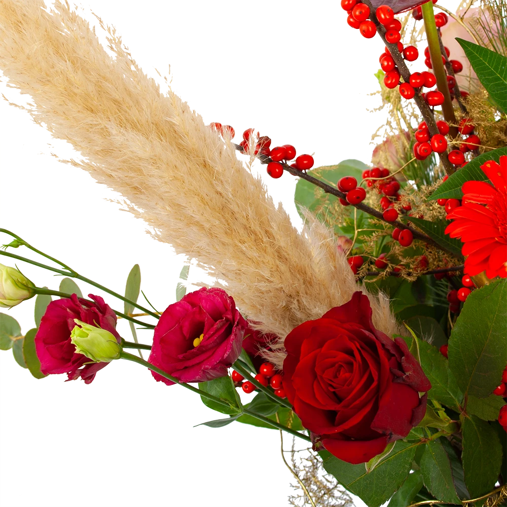 Boeket Winterse Pluim Klein 4 Boeket Winterse Pluim Klein - Afbeelding 4