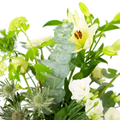 Boeket Wit Gebaar Middel -Goedkope Tuinbenodigdheden winkel boeket wit gebaar boeketten 3