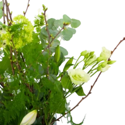 Boeket Witte Winter Middel -Goedkope Tuinbenodigdheden winkel boeket witte winter boeketten 3 2