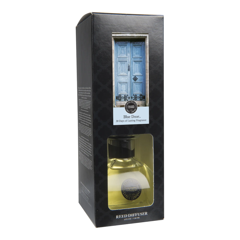 Geurstokjes Blue Door 120ml - Bridgewater 1 Geurstokjes Blue Door 120ml - Bridgewater