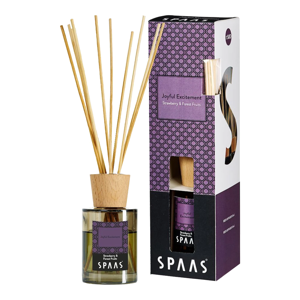 Geurstokjes Spaas - 80ml - Joyful Excitement 1 Geurstokjes Spaas - 80ml - Joyful Excitement