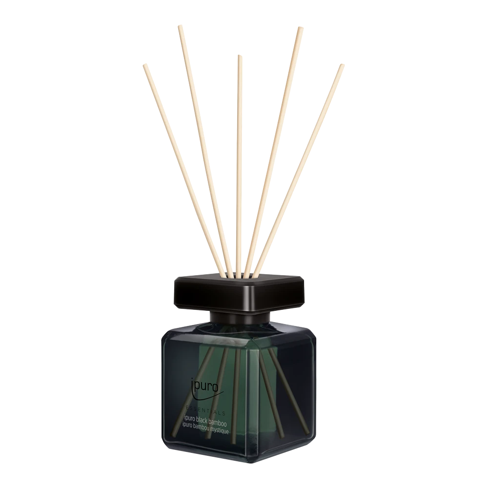 Ipuro Black Bambo 200ml - Geurstokjes 2 Ipuro Black Bambo 200ml - Geurstokjes - Afbeelding 2