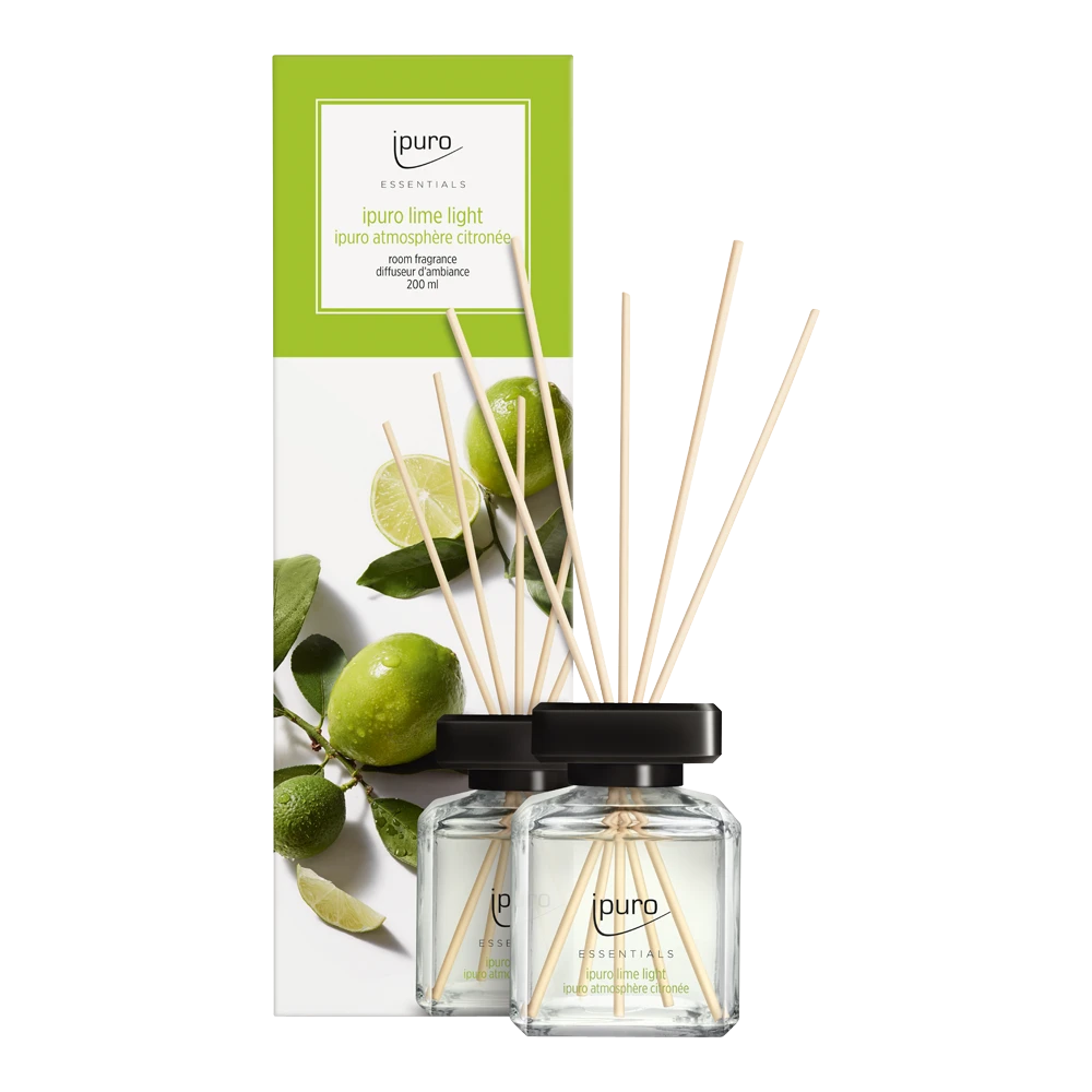 Ipuro Lime Light 200ml - Geurstokjes 1 Ipuro Lime Light 200ml - Geurstokjes