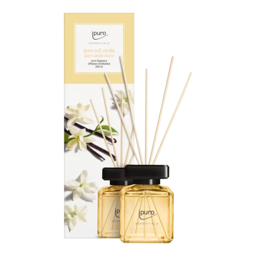 Ipuro Soft Vanilla 200ml - Geurstokjes -Goedkope Tuinbenodigdheden winkel ipuro soft vanilla 200ml geurstokjes 1