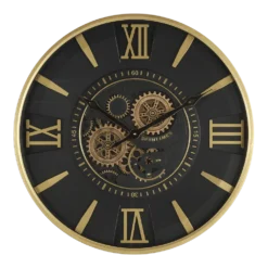 Klok Devon Goud U00f8 60 Cm - Wandklok