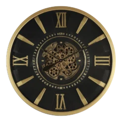 Klok Devon Goud U00f8 80 Cm - Wandklok