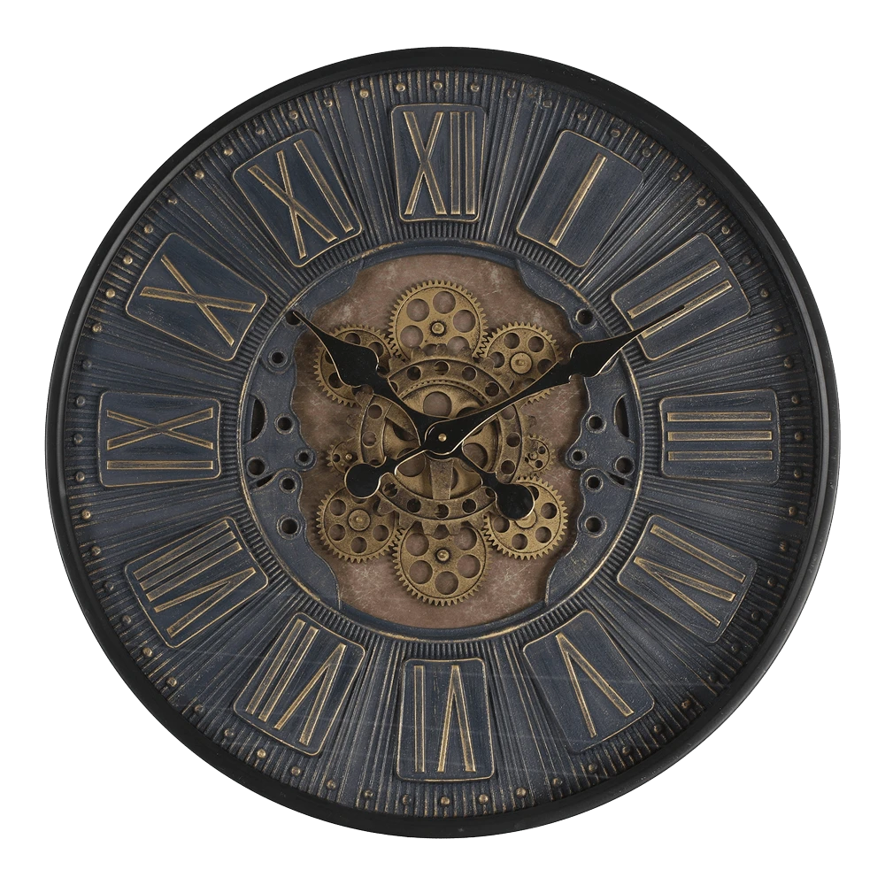 Klok Grant Zwart U00f8 60 Cm - Wandklok 1 Klok Grant Zwart U00f8 60 Cm - Wandklok