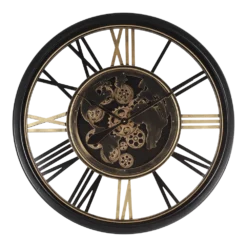 Klok Lancashire Zwart U00f8 80 Cm - Wandklok