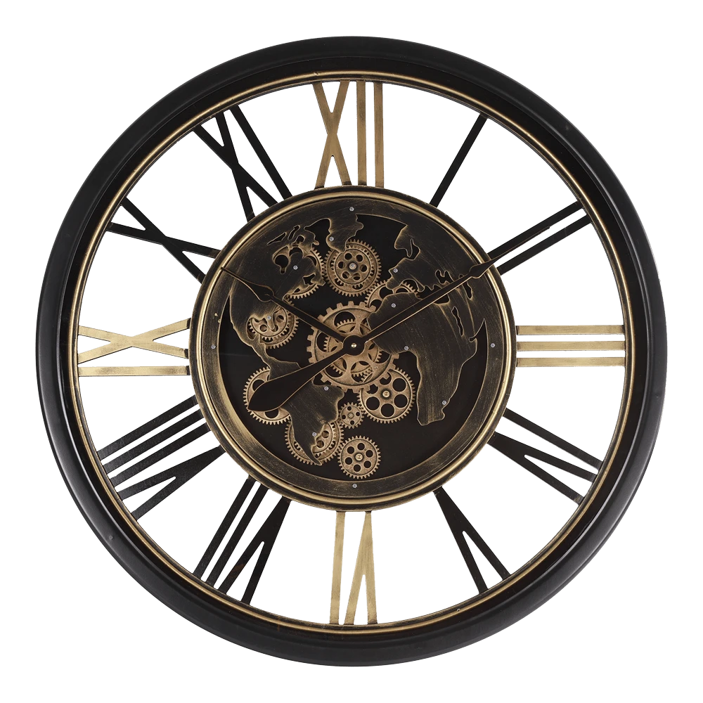 Klok Lancashire Zwart U00f8 80 Cm - Wandklok 1 Klok Lancashire Zwart U00f8 80 Cm - Wandklok