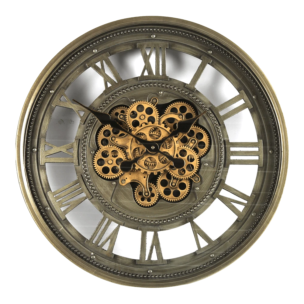 Klok Marinus Grijs U00f8 60 Cm - Wandklok 1 Klok Marinus Grijs U00f8 60 Cm - Wandklok