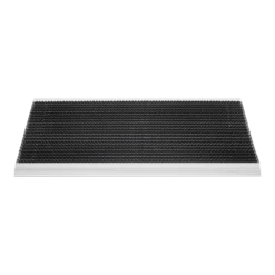HAMAT Outline Borstelmat - 60x40cm - Zwart - Deurmat