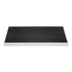 HAMAT Outline Borstelmat - 80x50cm - Zwart - Deurmat
