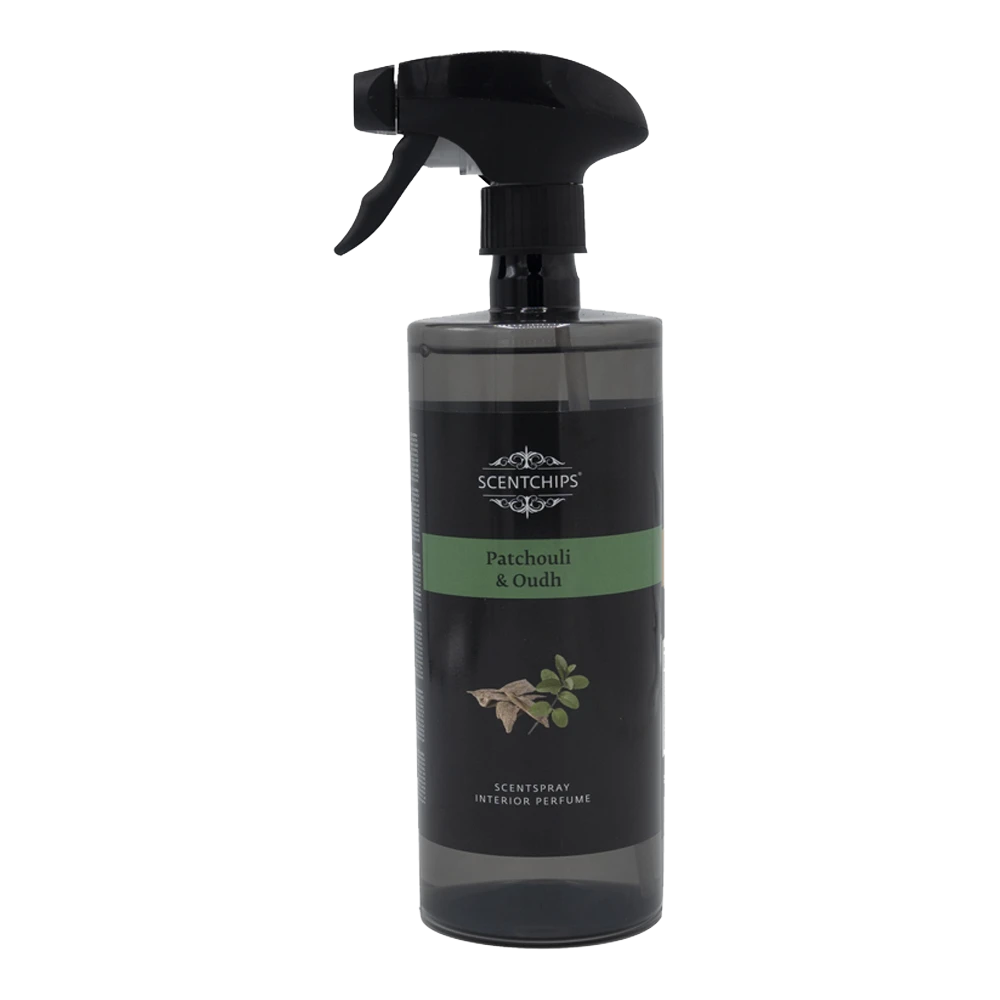 ScentSpray Interieurparfum Patchouli & Oudh 750ml - Roomspray 1 ScentSpray Interieurparfum Patchouli & Oudh 750ml - Roomspray