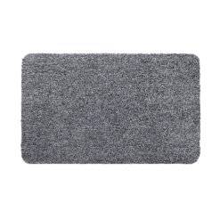 Schoonloopmat Aqualuxe - 80x50cm - Grijs - Deurmat