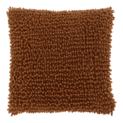 Unique Living Sierkussen Bo - 45x45cm - Leather Brown