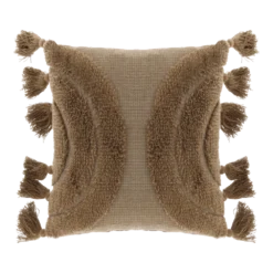 Unique Living Sierkussen Brody - 45x45cm - Coconut