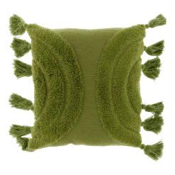 Unique Living Sierkussen Brody - 45x45cm - Olive Green