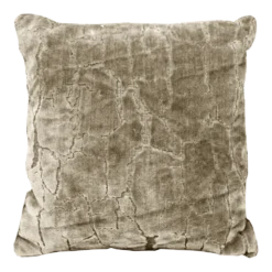 Unique Living Sierkussen Chez - 45x45cm - Chateau Grey