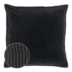 Unique Living Sierkussen Janna - 45x45cm - Black