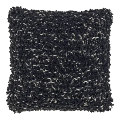 Unique Living Sierkussen Joey - 45x45cm - Black