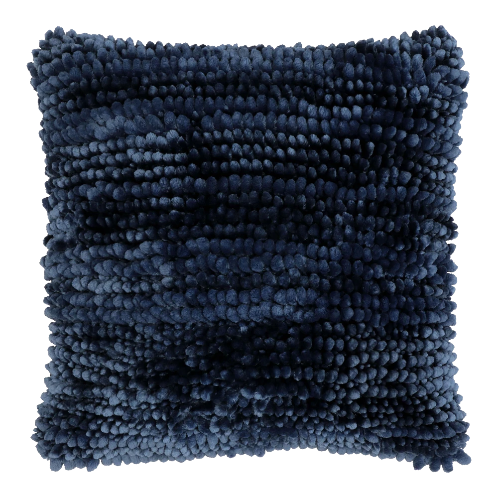 Unique Living Sierkussen Max - 45x45cm - Dark Blue 1 Unique Living Sierkussen Max - 45x45cm - Dark Blue