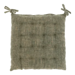 Unique Living Sierkussen Nessa - 40x40cm - Laurel Green