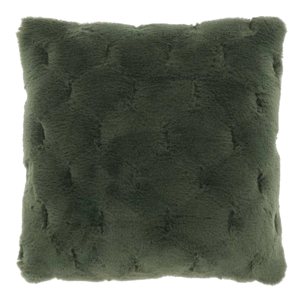 Unique Living Sierkussen Quincy - 45x45cm - Deep Green 1 Unique Living Sierkussen Quincy - 45x45cm - Deep Green