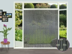 Vliegengordijn - Antraciet - 100 X 232cm - Sun-Arts 5 Vliegengordijn - Antraciet - 100 X 232cm - Sun-Arts -Goedkope Tuinbenodigdheden winkel vliegengordijn antraciet 100 x 232cm sun arts 100 3