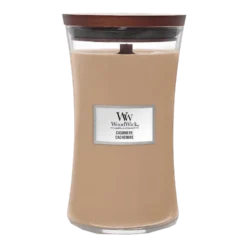 Woodwick Cashmere Large Candle - Geurkaars