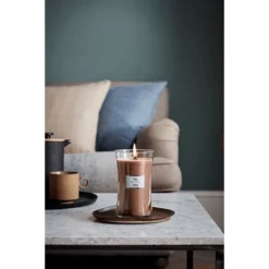 Woodwick Cashmere Large Candle - Geurkaars -Goedkope Tuinbenodigdheden winkel woodwick cashmere large candle geurkaars 3