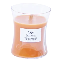 Woodwick Chili Pepper Gelato Medium Candle - Geurkaars -Goedkope Tuinbenodigdheden winkel woodwick chili pepper gelato m candle geurskaars 2 4