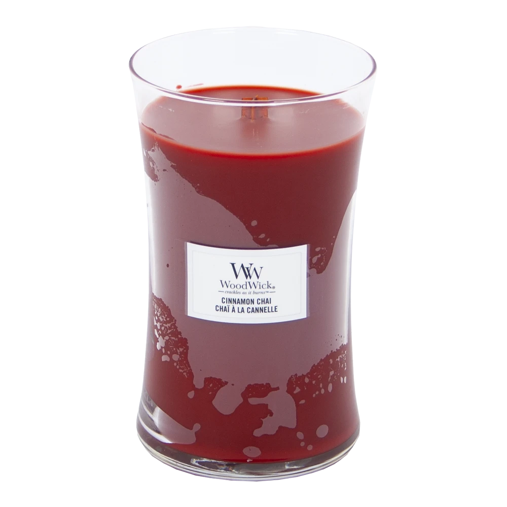 Woodwick Cinnamon Chai Large Candle - Geurkaars 2 Woodwick Cinnamon Chai Large Candle - Geurkaars - Afbeelding 2