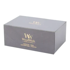 Woodwick Deluxe Gift Set Ellipse Candle Fireside - Geurkaars -Goedkope Tuinbenodigdheden winkel woodwick deluxe gift set ellipse candle fireside geurkaars 3