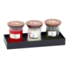 Woodwick Deluxe Gift Set Mini Jar Autumn/Winter - Geurkaars