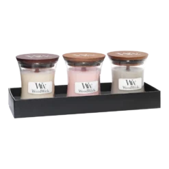 Woodwick Deluxe Gift Set Mini Jar Spring/Summer - Geurkaars