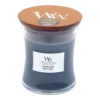 Woodwick Evening Onyx Medium Candle - Geurkaars