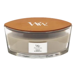 Woodwick Fireside Ellipse Candle - Geurkaars