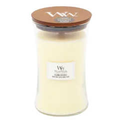 Woodwick Island Coconut Large Candle - Geurkaars