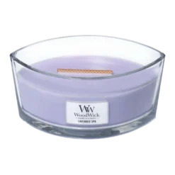 Woodwick Lavender Spa Ellipse Candle - Geurkaars