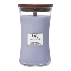 Woodwick Lavender Spa Large Candle - Geurkaars