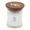 Woodwick Linen Medium Candle - Geurkaars