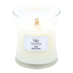Woodwick Linen Mini Candle - Geurkaars 3 Woodwick Linen Mini Candle - Geurkaars -Goedkope Tuinbenodigdheden winkel woodwick linen mini candle geurskaars 2 5
