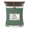 Woodwick Mint Leaves & Oak Mini Candle - Geurkaars