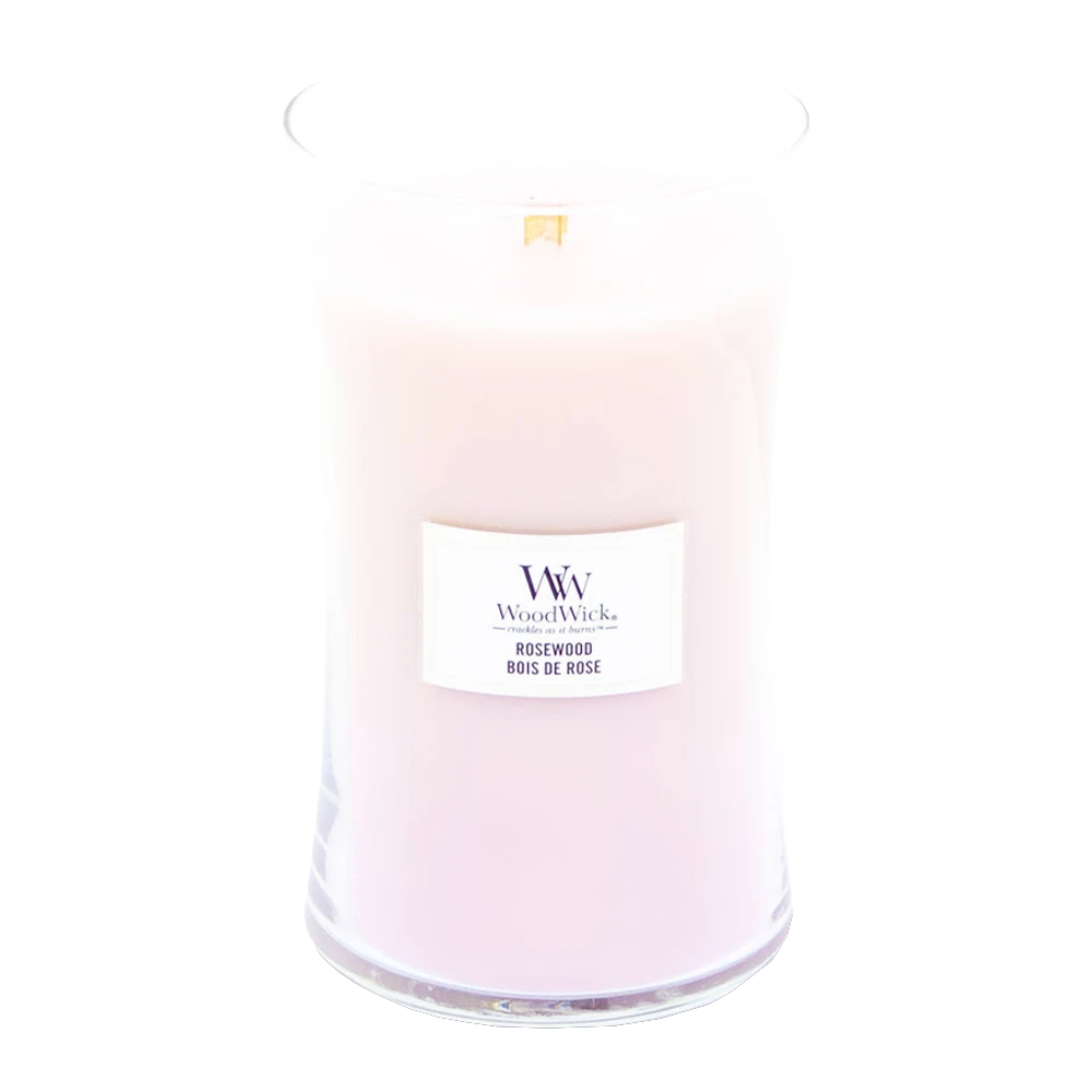 Woodwick Rosewood Large Candle - Geurkaars 2 Woodwick Rosewood Large Candle - Geurkaars - Afbeelding 2